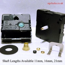 Quartz UTS high torque clock movement, mechanism.