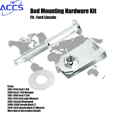 6 Bolts Truck Bed Mounting Hardware Kits Fit 19972014 Ford F150 F250
