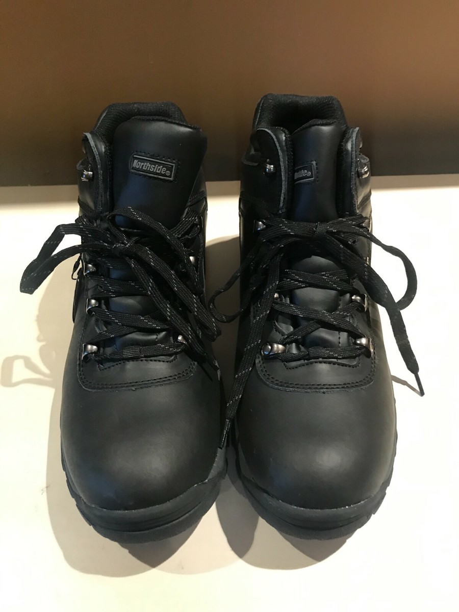 Northside Men's Apex Waterproof Mid Lace up Winter Boot Black Size