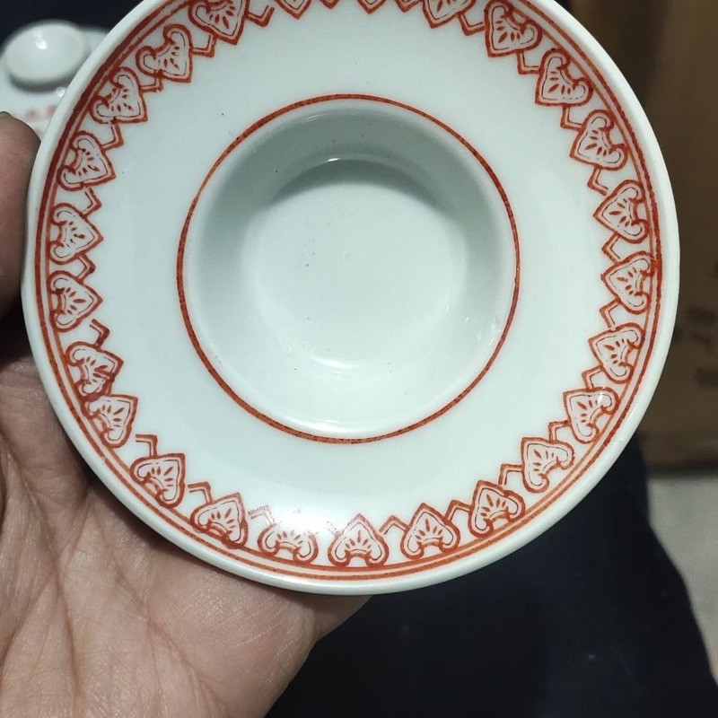 Chinese Hand-painted Cultural Revolution Quotations Teacup Collection Gaiwan Cup