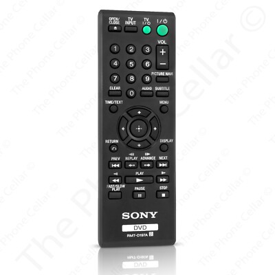 Sony RMT-D197A Remote Control Genuine OEM Replacement Use for