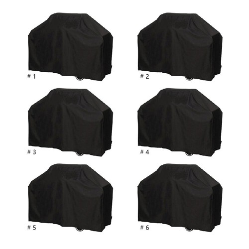 Barbecue Covers Anti-Dust Outdoor Barbecue Cover Weather Resistant Easy Cleaning - Picture 2 of 10