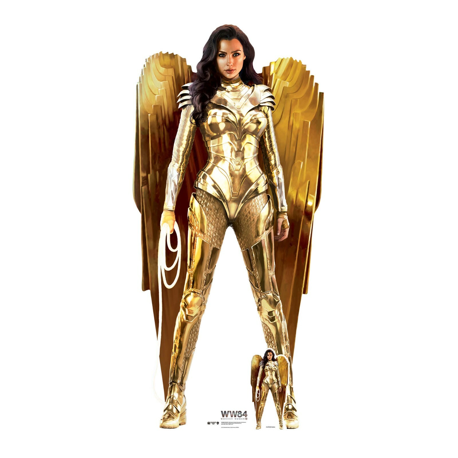 Wonder Woman Gold Armour (WW84) Lifesize Cardboard Cutout / Standee / Standup