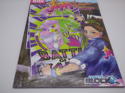 IDW - Jem and the Holograms Outrageous Annual Comic Book - Nerd Block Exclusive