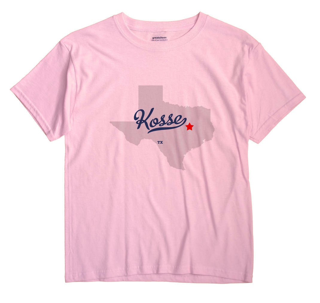 Kosse Texas TX Tex TShirt MAP eBay