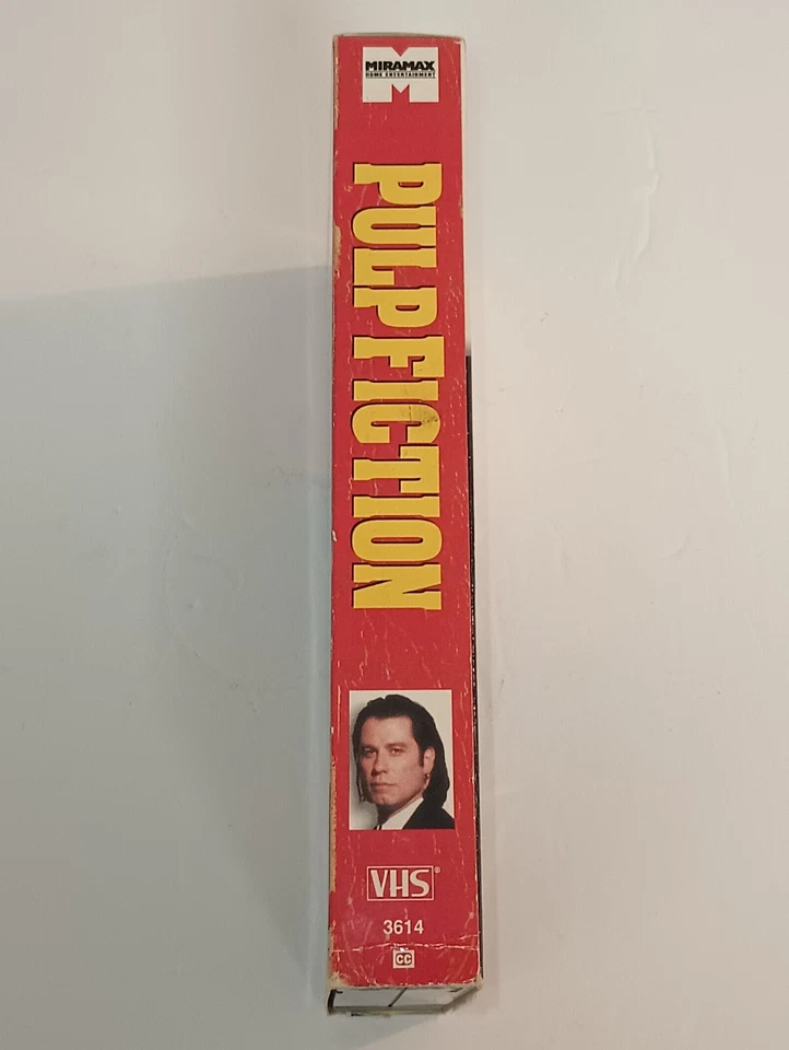 Pulp Fiction VHS 1994 Miramax Quentin Tarantino Travolta Thurman Classic Movie - Image 3 of 4