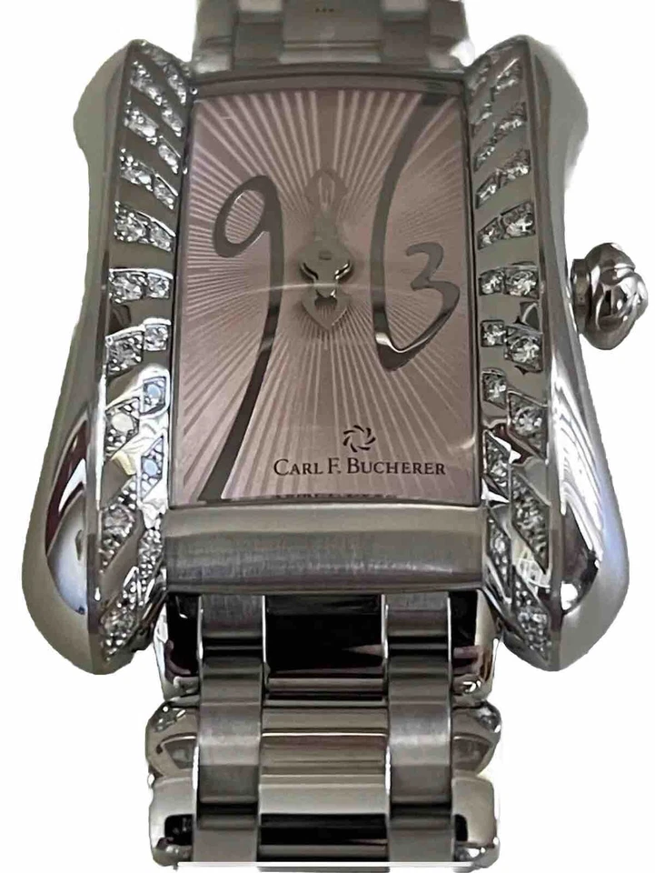 **Reloj de lujo Carl F Bucherer/Rolex/Alacria Diva doble fila diamante PVP £6500** Foto 2 de 4