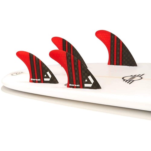 DORSAL Surfboard Fins Quad 4 Set FCS Compatible - Picture 2 of 7