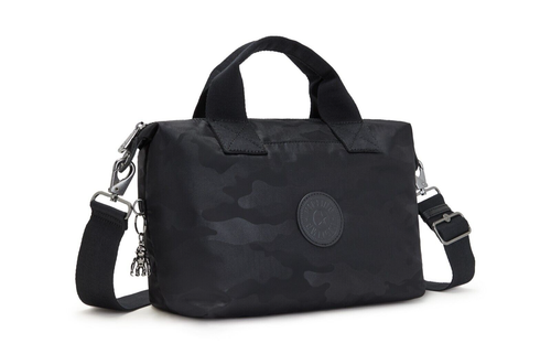 Kipling KALA MINI Mini Tote with Detachable Strap - Black Camo Emb RRP £82.90 - Picture 5 of 6