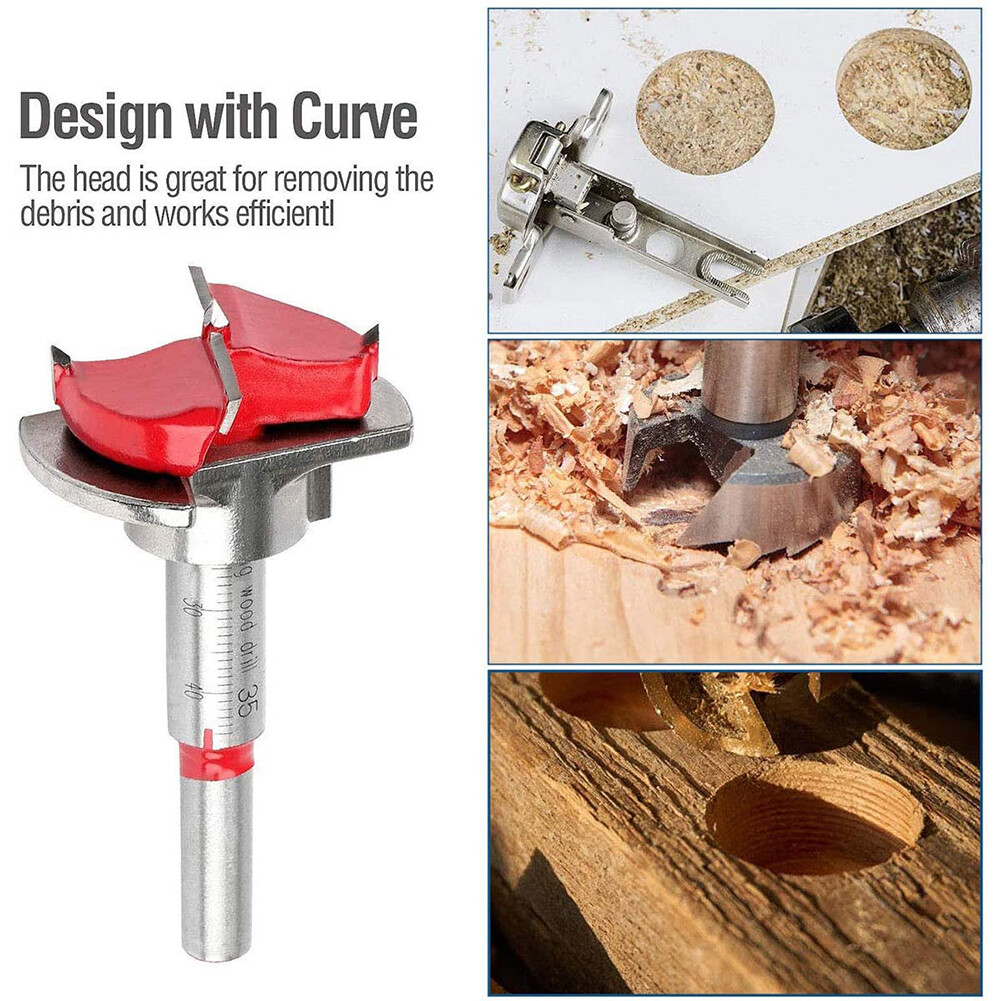 Door Hole Locator Template Accurate Woodworking Hinge Drilling