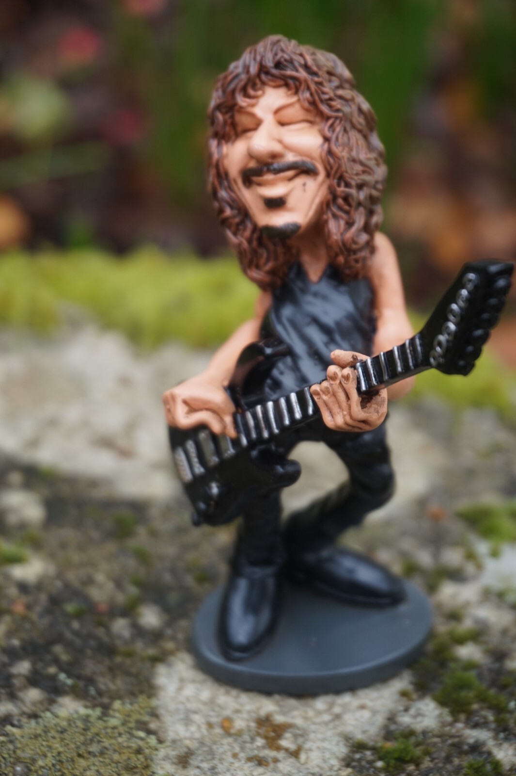 Figurine Metallica de collection Kirk Hammett caricature de haute précision