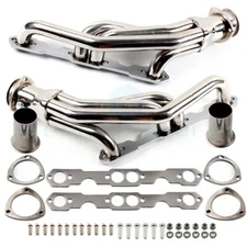 For 88-97 CHEVY GMC 5.0/5.7 C/K PICK UP STAINLESS MANIFOLD HEADER NEW
