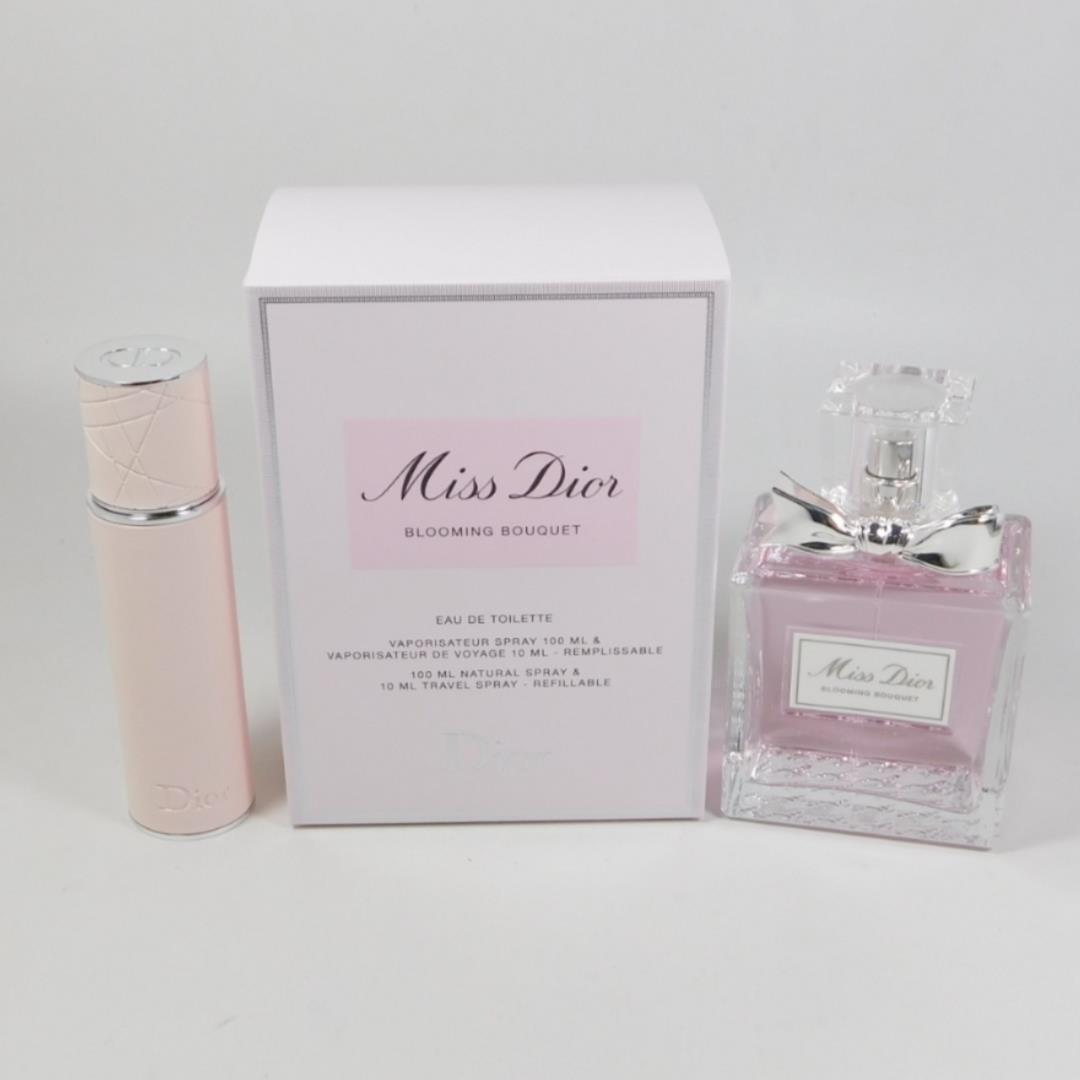 Miss Dior Blooming Bouquet TRAVEL SET EDT For Women 10 ml / 100 ml