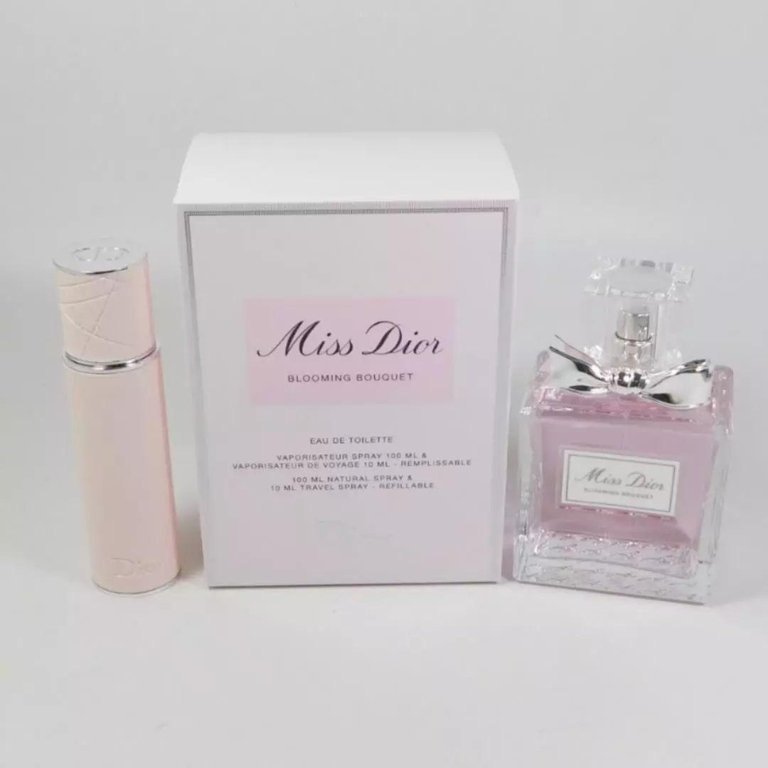 Miss Dior Blooming Bouquet TRAVEL SET EDT For Women 10 ml / 100 ml *NEW IN BOX*
