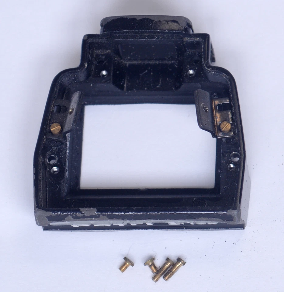 PETRI Flex V 取景器棱镜框带徽标老式单反 35 毫米胶片相机零件 — 第 2/2 张图片