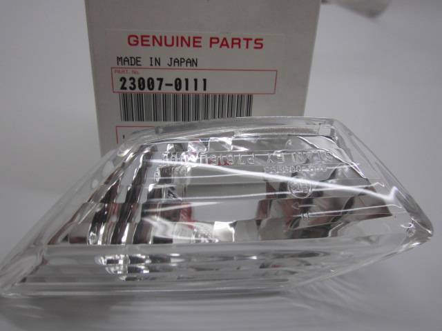 Kawasaki OEM Part 23007-0111 Lens-comp Signal Lamp FR LH for sale  