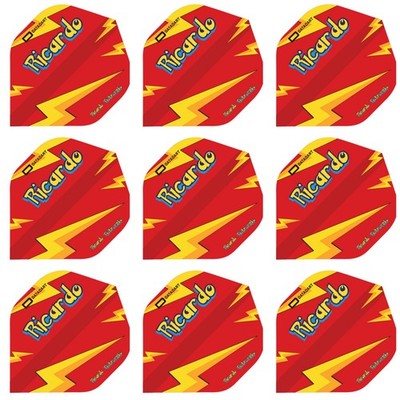 Ricardo Pietreczko | Standard Dart Flights 100 Micron | 10 Sets Vorratspack