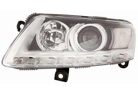 ABAKUS Main Headlight 446-1124L-LDHEM Left For Audi Xenon LED H7