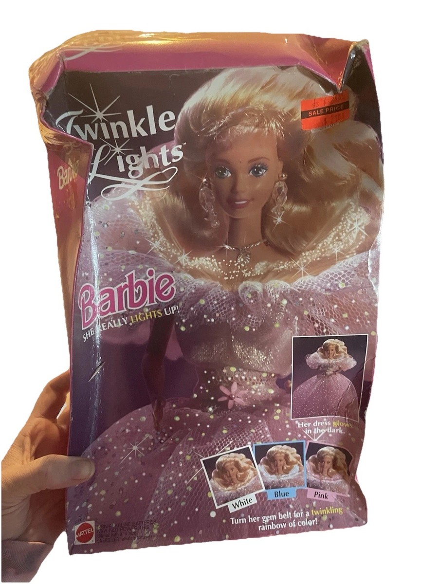Vintage Twinkle Lights Barbie Doll 1993 Mattel #10390 -NRFB