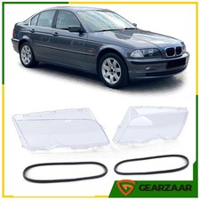 2 Facelift Scheinwerferglas Streuscheibe Scheinwerfer Satz F�r BMW E46 3er 02-06