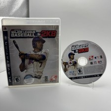 Major League Baseball 2K8 (Sony PlayStation 3, 2008) PS3 UNTESTED