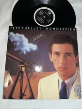 Pete Shelley 12” IMPORT Vinyl Homosapien 2 Mix + Love In Vain 1981 Island LP