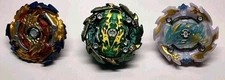 Lot of 3 Beyblade Spinning Top Toys