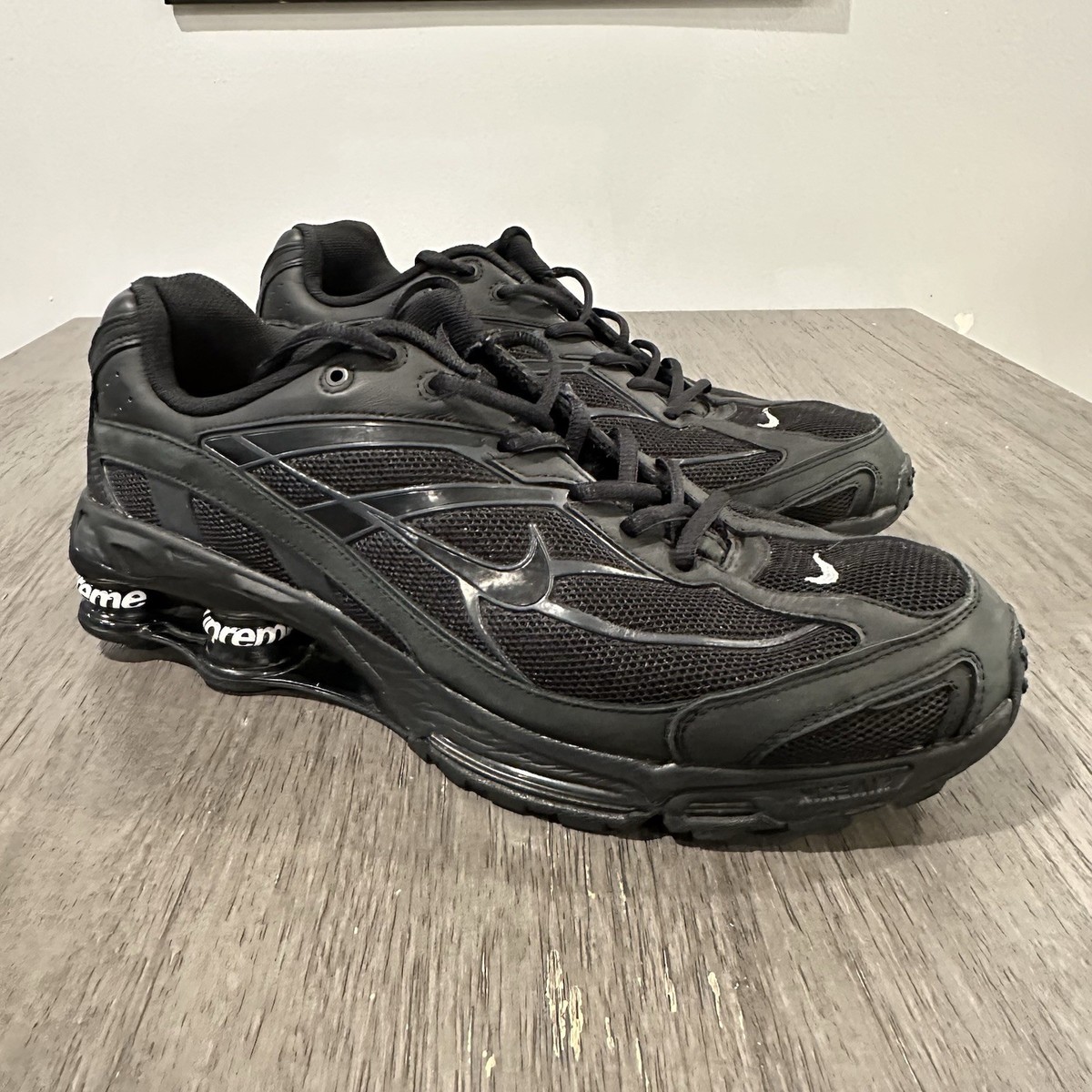 Nike X Supreme Shod Ride 2 Black Mens Size 12 DN1615-001 | eBay