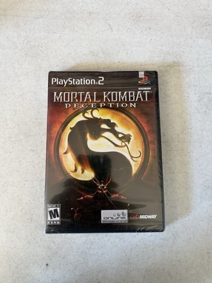 Mortal Kombat: Deception Sony PlayStation 2, 2004 Black Label Sealed Authentic