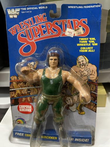 WWF LJN MOC Corporal Kirchner 1985 Wrestling Super...
