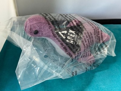 Original Plüschtier Stofftier APEX lila Nessie - Purple Nessie im Baggie!
