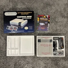 Nintendo Entertainment System NES Control Deck Console CIB Complete in Box
