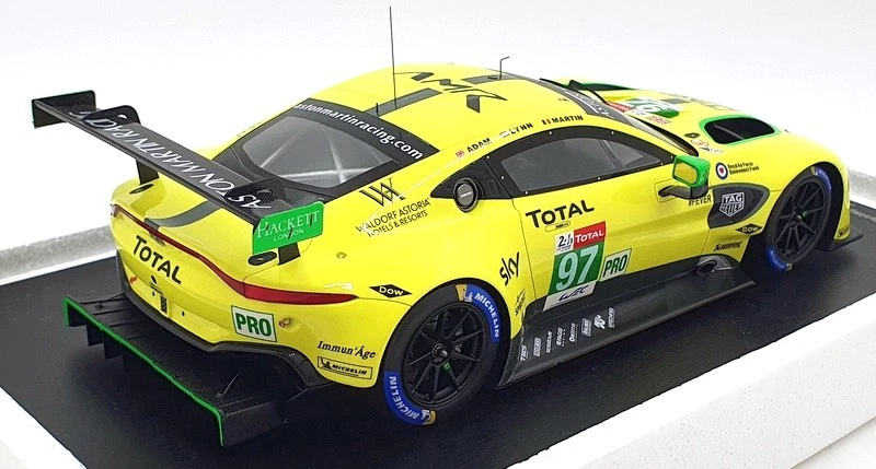 Spark 1/18 Scale 18S395 - Aston Martin Vantage GTE #97 24H Le Mans 2018 - Image 2 of 4