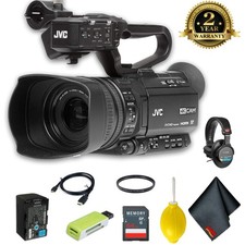 JVC GY-HM250 UHD 4K Streaming Camcorder Built-in Lower-Thirds Graphics Ultimate