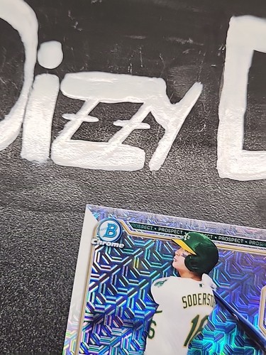2021 Bowman Chrome Mega Box Mojo Ref Autograph Tyler Soderstrom #BMA-TS - Bild 2 von 11