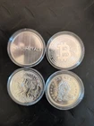 Lot Of 4x 1 Ounce Silver Round Lot of (4)