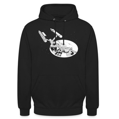 Star Trek The Original Series USS Enterprise Unisex Hoodie