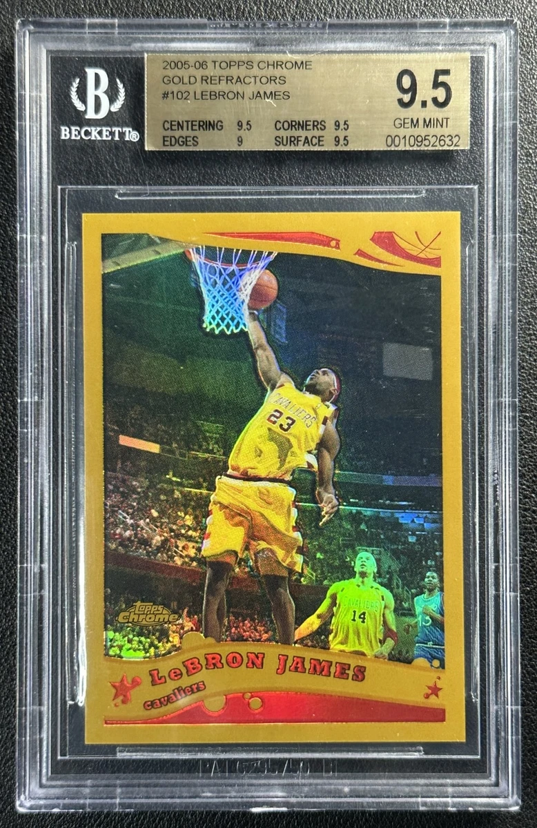2005-06 Topps Chrome - LeBron James #102 for sale | eBay