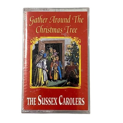 The Sussex Carolers Gather Around the Christmas Tree Cassette Vtg 90s Holiday