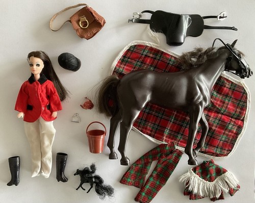Topper Dawn Angie W HTF “Tally Ho” - Palitoy - Pippa Doll Horse & Riding Outfit - Picture 5 of 7
