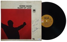 Herbie Mann Signed Autographed Album Record LP JAZZ ACOA