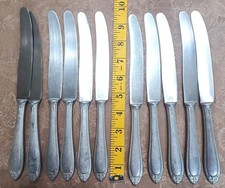 Rostfrei Esm Germany 11 Knives 9 12 Stainless Dinner Vtg Flatware Acceptable
