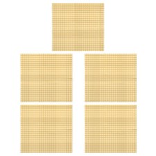 5 Sheets Disco Mirror Patch Mosaic Tiles for Crafts Self Adhesive Squares Micro