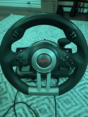 PXN V3II Pro Racing Car Gaming Steering Wheel with Pedals