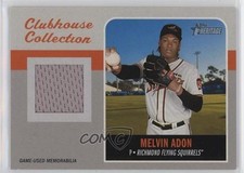 2019 Heritage Minor League Edition Clubhouse Collection Relics Melvin Adon 2f4