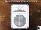 NobleSpirit (JM) Stunning 2011 W Burnished American Silver Eagle .999 NGC MS 70