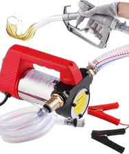 Diesel Transfer Pump 12V 175W, Electric Fuel Transfer Pump for Diesel, Kerosene,