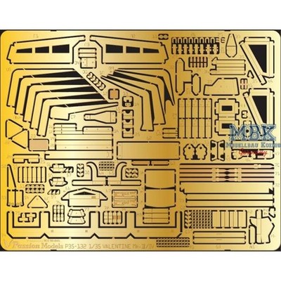 PASSION Models PAS-P35-132 1/35 Valentine Mk.II/IV PE Set