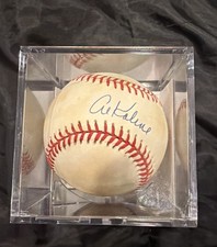AL KALINE Signed Official MLB Baseball-DETROIT TIGERS-JSA Certification 