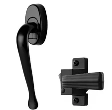 Wright Products - Villa Pull Handle for Screen and Storm Doors, Black